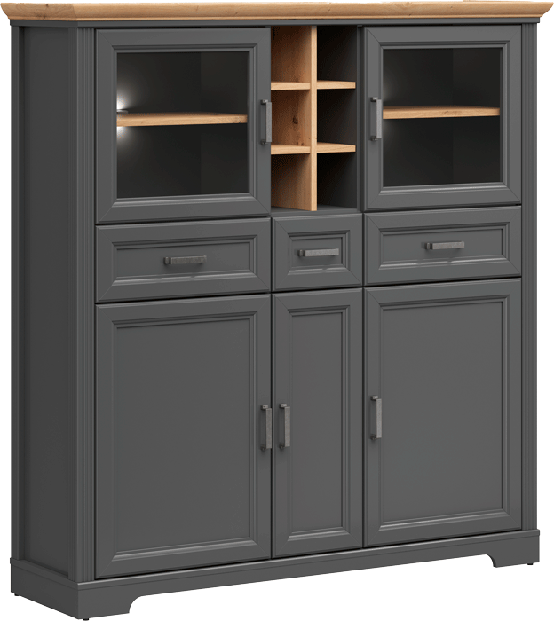 Шкаф Жасмин/Jasmin REG2W3D3S с подсветкой