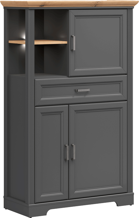 Шкаф Жасмин/Jasmin REG3D1S с подсветкой