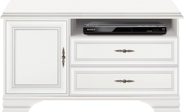 Тумба Кентаки/Kentaki белый RTV1D2S