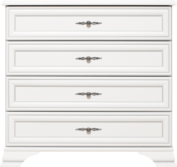 Комод Кентаки/Kentaki белый KOM4S