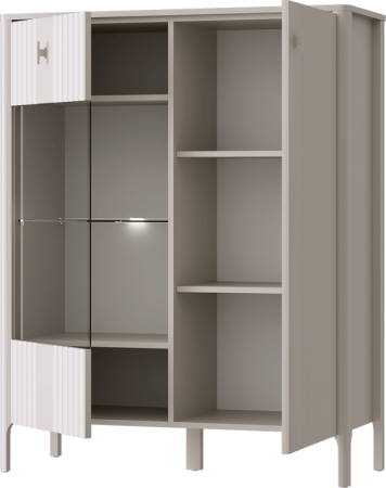 Шкаф с подсветкой Далия/Dalia REG1W1D