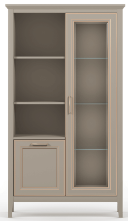 Шкаф-витрина Классик/Classic REG1W1D
